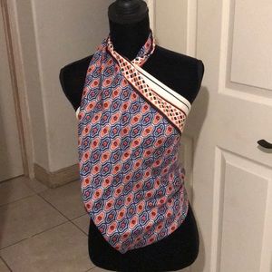 Alessandra Rich Orange scarf
